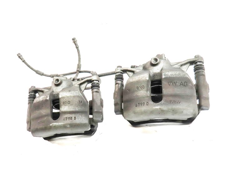 Thumbnail 2: 2015-2017 VW GOLF / AUDI A3 TT (8V MK3) 1.8T 2.0T FRONT DISC BRAKE CALIPER SET
