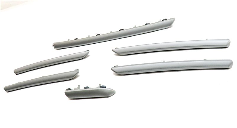 Thumbnail 2: 2016. AUDI A3 (8V) INTERIOR DASH DOOR TRIM PANEL MOULDING SET/6 (Micrometallic)