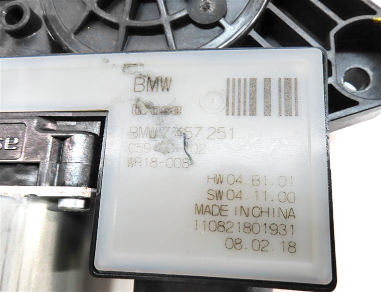 Thumbnail 7: 2016-2023 BMW 5 7 X3 X4 SERIES (G01 G02 G11 G30) REAR LEFT DOOR WINDOW MOTOR