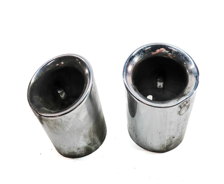 Thumbnail 2: 2018-2022 BMW X3 (G01) REAR LEFT & RIGHT MUFFLER PIPE EXHAUST TIP SET 2