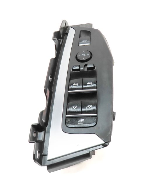 Thumbnail 2: 17-23 BMW 3 5 6 X3 X4 X5 G01 G02 G05 G20 G30 G32 DRIVER WINDOW SWITCH w/ TRIM