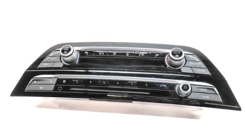 Thumbnail 6: 18-21 BMW X3 X4 X4M (G01 G02) FRONT AC HEATER CLIMATE CONTROL PANEL w/ CD PLAYER