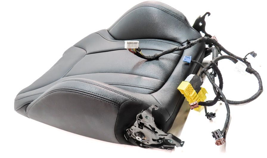 Thumbnail 4: 18-24 BMW X3 X4 G01 G02 FRONT RIGHT UPPER TOP HEATED SPORT SEAT CUSHION (Black)