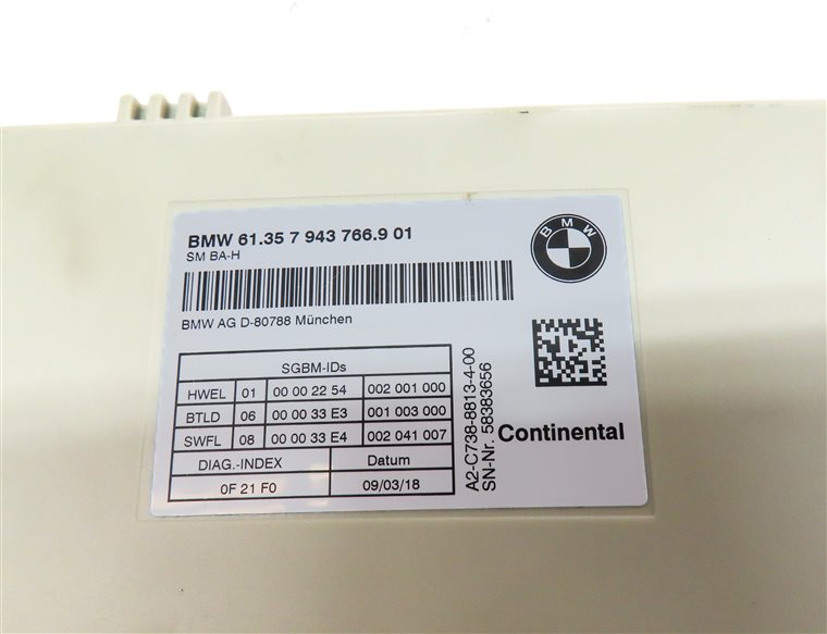 Thumbnail 5: 18-23 BMW 6GT M5 7 X3 X4 (G01 G02 G11 G32) FRONT LEFT DRIVER SEAT CONTROL MODULE