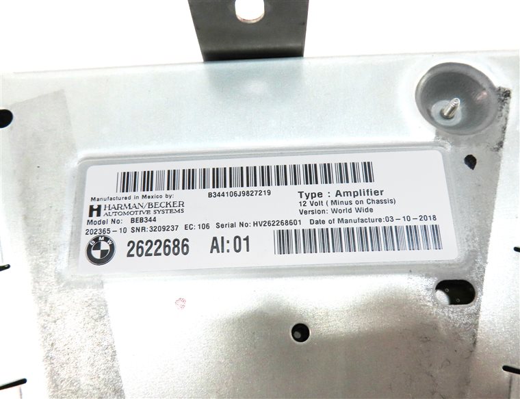 Thumbnail 7: 2018-2021 BMW X3 (G01) RADIO STEREO SPEAKER HARMAN BECKER AUDIO AMPLIFIER AMP