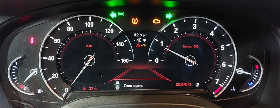 Thumbnail 2: 2017-2020 BMW 5 6GT X3 (G01 G30 G32) SPEEDOMETER INSTRUMENT GAUGE CLUSTER (70k)