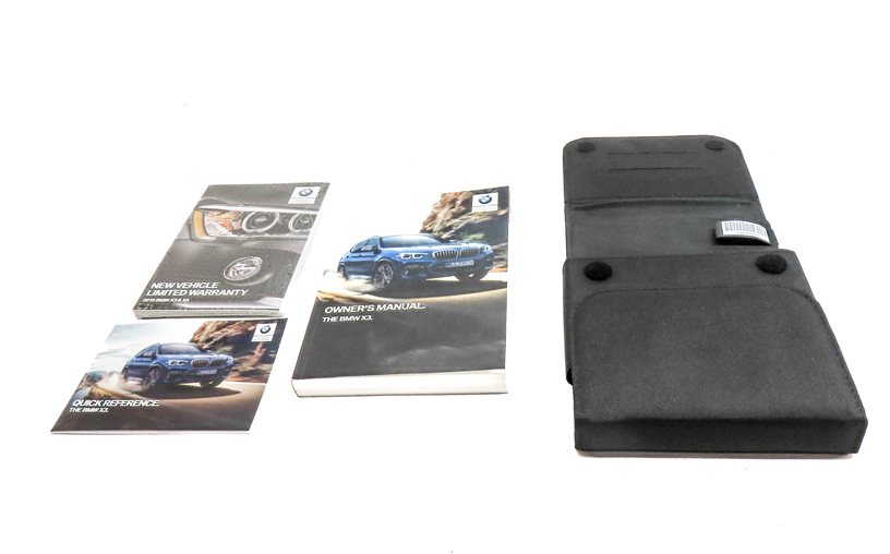 Thumbnail 2: 2019 BMW X3 (G01) OWNERS MANUAL BOOK BOOKLET SERVICE GUIDE SET w/ CASE