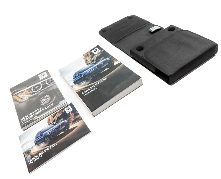 Thumbnail 3: 2019 BMW X3 (G01) OWNERS MANUAL BOOK BOOKLET SERVICE GUIDE SET w/ CASE