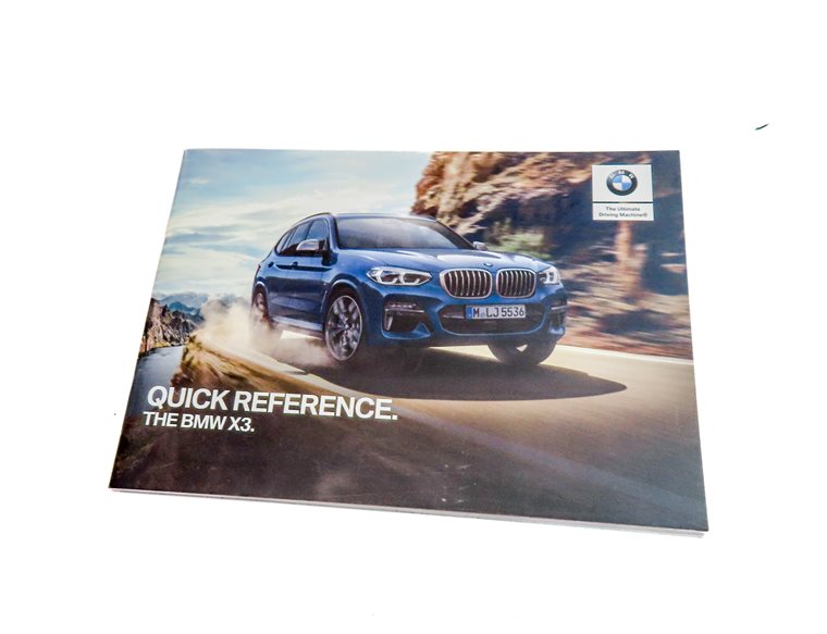 Thumbnail 4: 2019 BMW X3 (G01) OWNERS MANUAL BOOK BOOKLET SERVICE GUIDE SET w/ CASE
