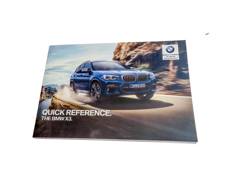 Thumbnail 5: 2019 BMW X3 (G01) OWNERS MANUAL BOOK BOOKLET SERVICE GUIDE SET w/ CASE