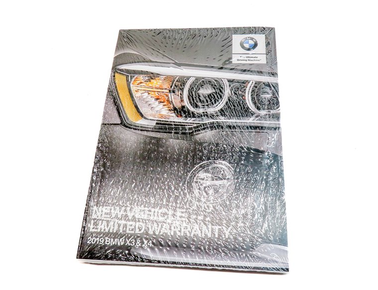 Thumbnail 6: 2019 BMW X3 (G01) OWNERS MANUAL BOOK BOOKLET SERVICE GUIDE SET w/ CASE