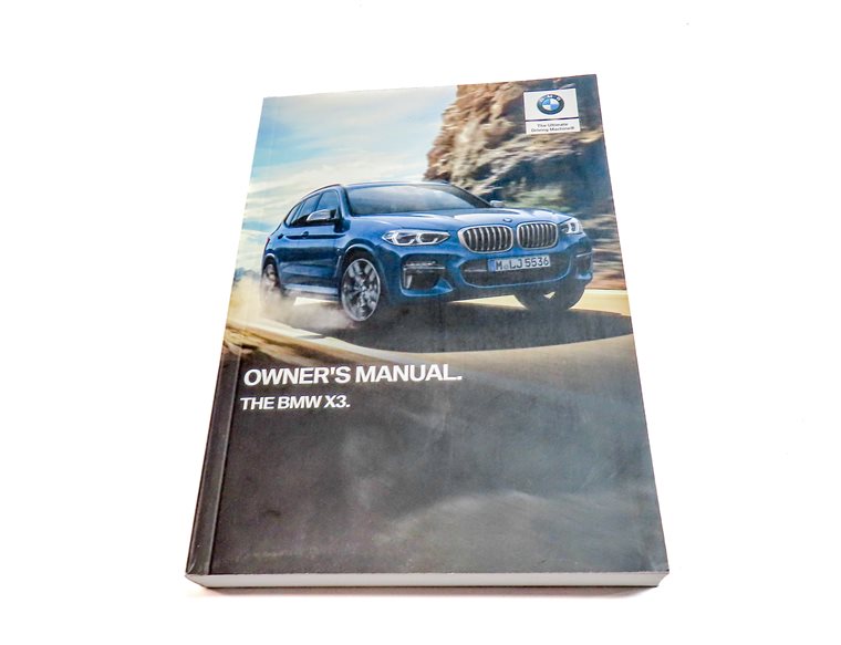 Thumbnail 7: 2019 BMW X3 (G01) OWNERS MANUAL BOOK BOOKLET SERVICE GUIDE SET w/ CASE