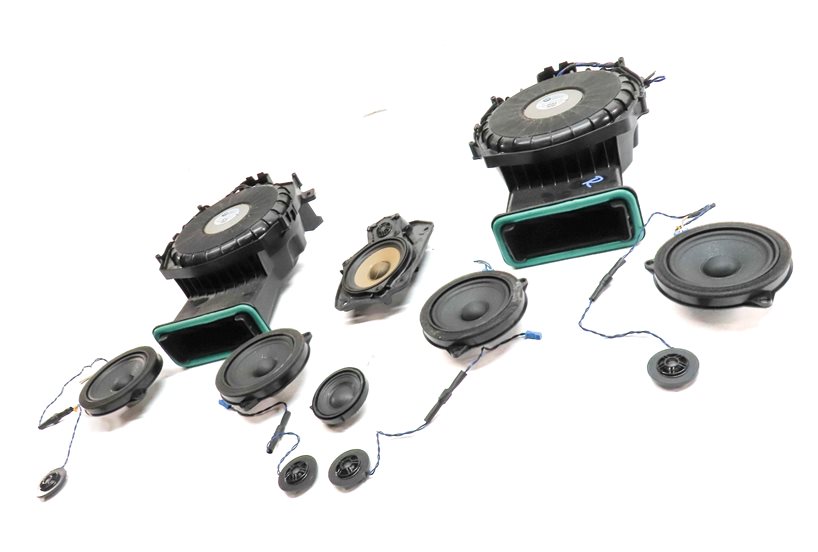 Thumbnail 2: 2019 BMW X3 (G01) HiFi RADIO STEREO AUDIO SYSTEM SUBWOOFER TWEETER SPEAKER SET