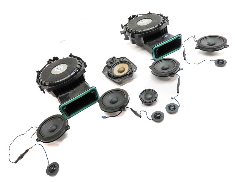 Thumbnail 3: 2019 BMW X3 (G01) HiFi RADIO STEREO AUDIO SYSTEM SUBWOOFER TWEETER SPEAKER SET