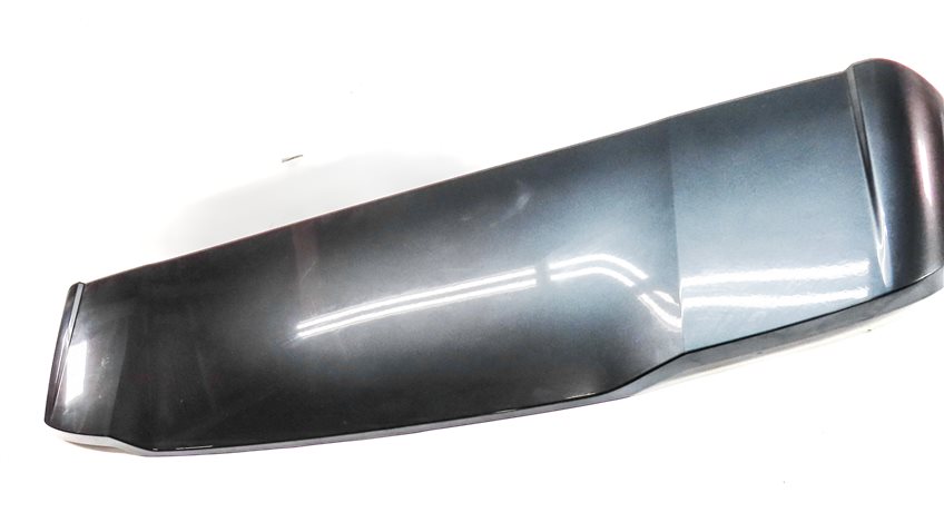 Thumbnail 3: 2018-2023 BMW X3 (G01) REAR UPPER HATCH TRUNK SPOILER WING TRIM (Gray)