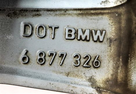 Thumbnail 4: 2018-2020 BMW X3 X4 (G01 G02) 19x7.5 V-SPOKE  5-SPOKE ALUMINUM WHEEL RIM (5x112)