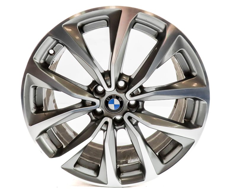 Thumbnail 2: 2018-2020 BMW X3 X4 (G01 G02) 19x7.5 V-SPOKE  5-SPOKE ALUMINUM WHEEL RIM (5x112)