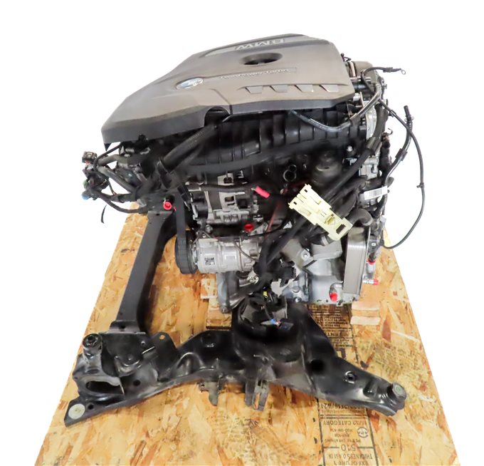 Thumbnail 16: 17-19 BMW 530i X3 X4 (G01 G02 G30) AWD B46B20B 2.0L B46 ENGINE ASSEMBLY (70k)