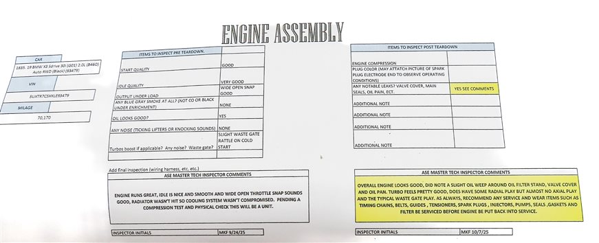 Thumbnail 7: 17-19 BMW 530i X3 X4 (G01 G02 G30) AWD B46B20B 2.0L B46 ENGINE ASSEMBLY (70k)