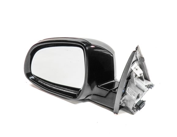 18-20 BMW X3 (G01) LEFT DRIVER GLOSS P-FOLD MEMORY AUTODIM DOOR MIRROR (Gray)