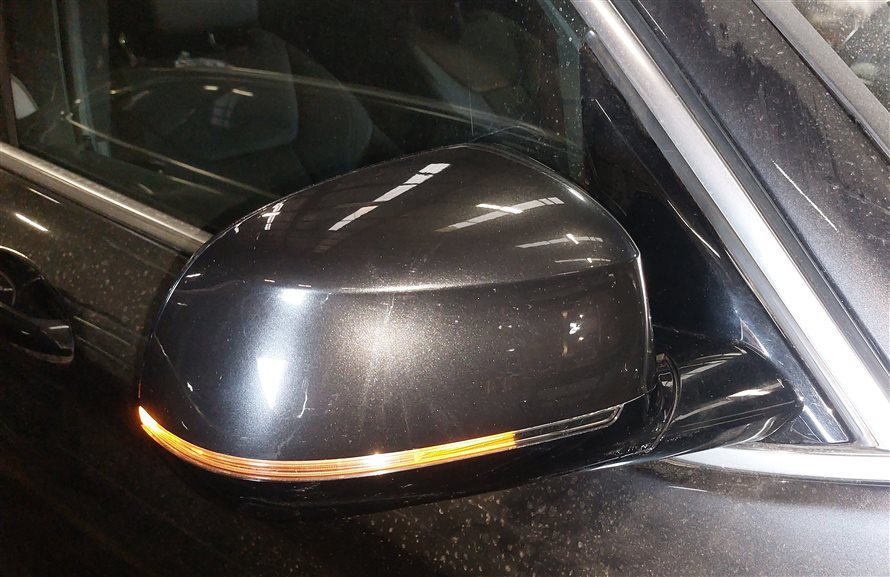 Thumbnail 2: 18-20 BMW X3 (G01) RIGHT PASSENGER GLOSS P-FOLD MEM AUTODIM DOOR MIRROR (Gray)