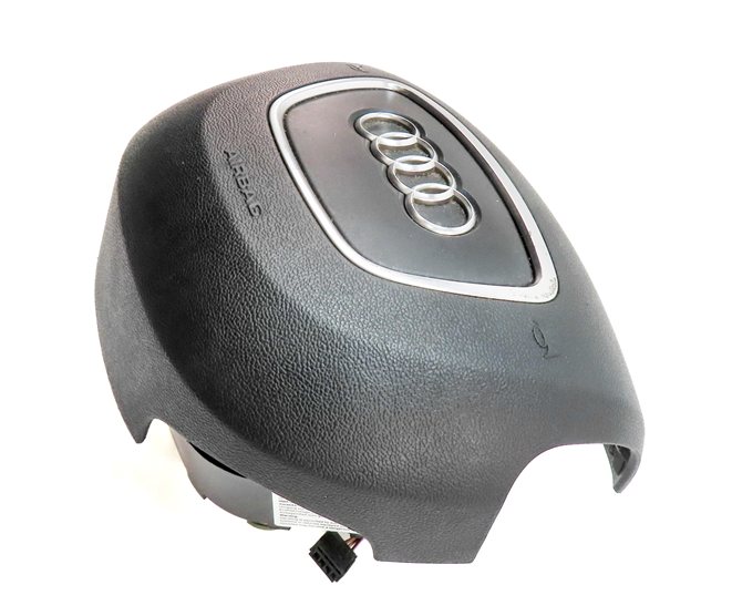 Thumbnail 3: 2011-2015 AUDI Q7 (4L) LEFT DRIVER STEERING WHEEL SRS AIRBAG AIR BAG (BLACK)