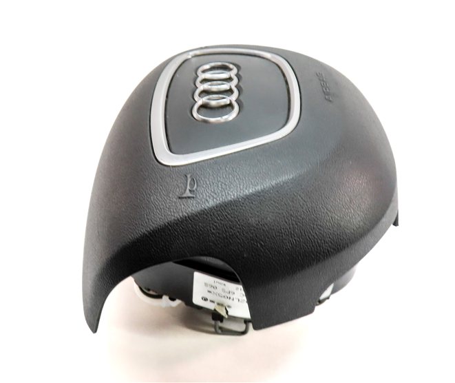 Thumbnail 4: 2011-2015 AUDI Q7 (4L) LEFT DRIVER STEERING WHEEL SRS AIRBAG AIR BAG (BLACK)