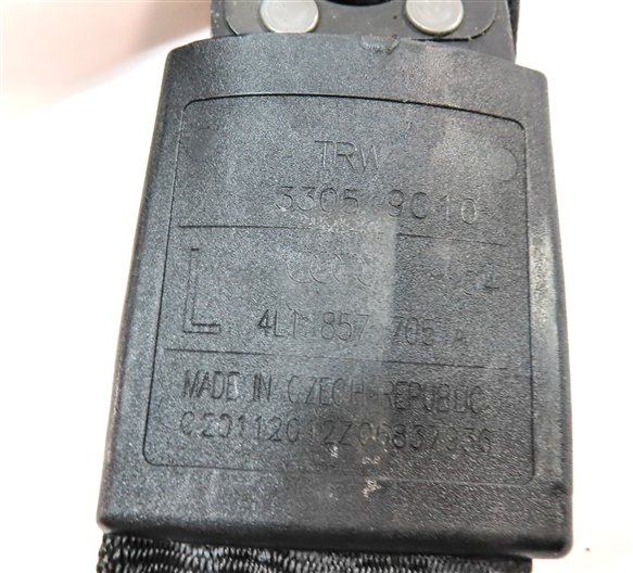 Thumbnail 6: 2007-2009 AUDI Q7 (4L) FRONT LEFT DRIVER SEAT SEATBELT RETRACTOR (Black)
