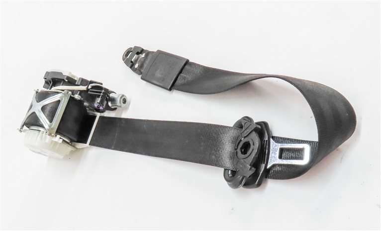Thumbnail 4: 2007-2015 AUDI Q7 (4L) FRONT RIGHT PASSENGER SEAT SEATBELT RETRACTOR (Black)