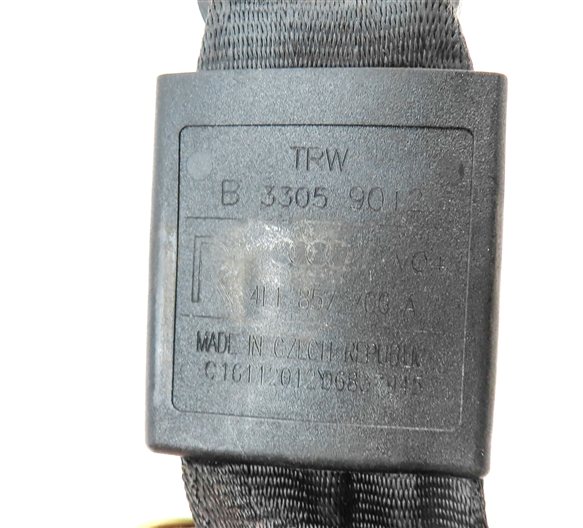 Thumbnail 6: 2007-2015 AUDI Q7 (4L) FRONT RIGHT PASSENGER SEAT SEATBELT RETRACTOR (Black)