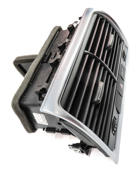 Thumbnail 3: 2013 AUDI Q7 (4L) FRONT CENTER DASH HEAT AIR AC HVAC DUAL VENT (Black)