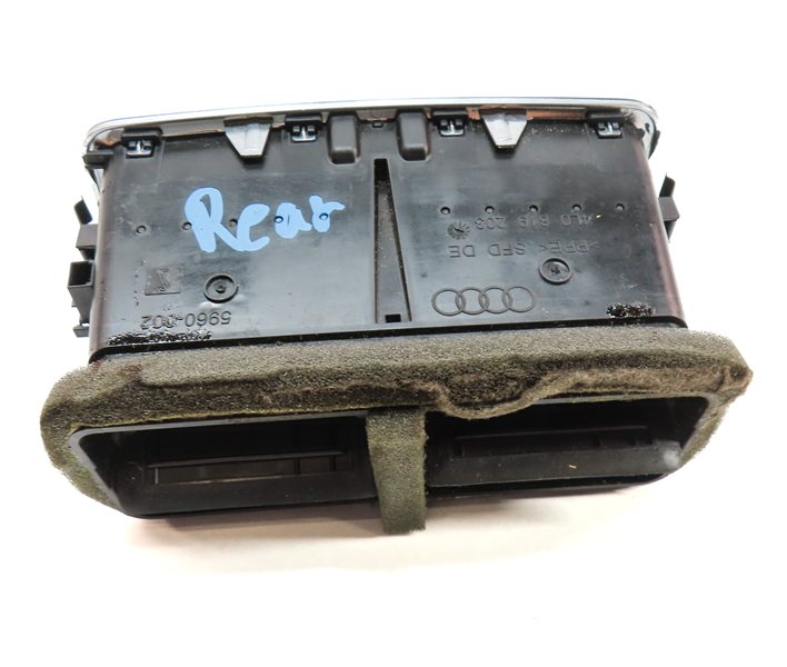 Thumbnail 5: 2013 AUDI Q7 (4L) REAR CENTER CONSOLE HEAT AIR AC HVAC DUAL VENT (Black)