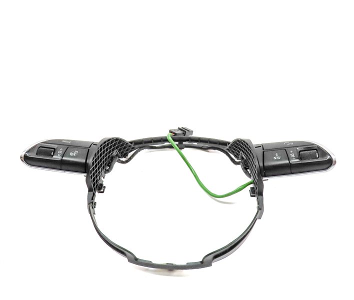 Thumbnail 2: 13 AUDI Q7 (4L) DRIVER HEATED STEERING WHEEL MEDIA NAVIGATION SELECT SWITCH SET