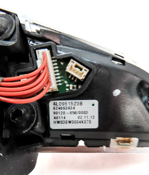 Thumbnail 9: 13 AUDI Q7 (4L) DRIVER HEATED STEERING WHEEL MEDIA NAVIGATION SELECT SWITCH SET