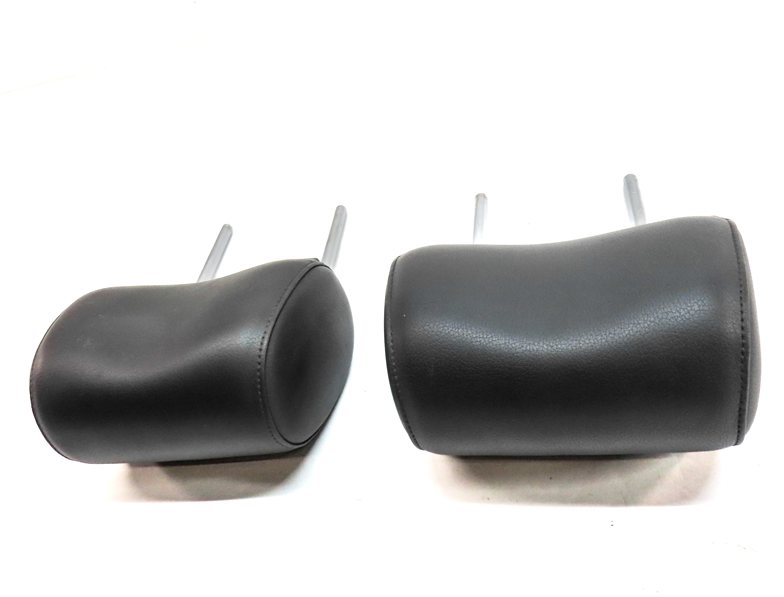 Thumbnail 6: 08-15 AUDI A3 A6 Q7 S6 (8P C7 4L) FRONT LEFT & RIGHT SEAT HEADREST SET-2 (Black)