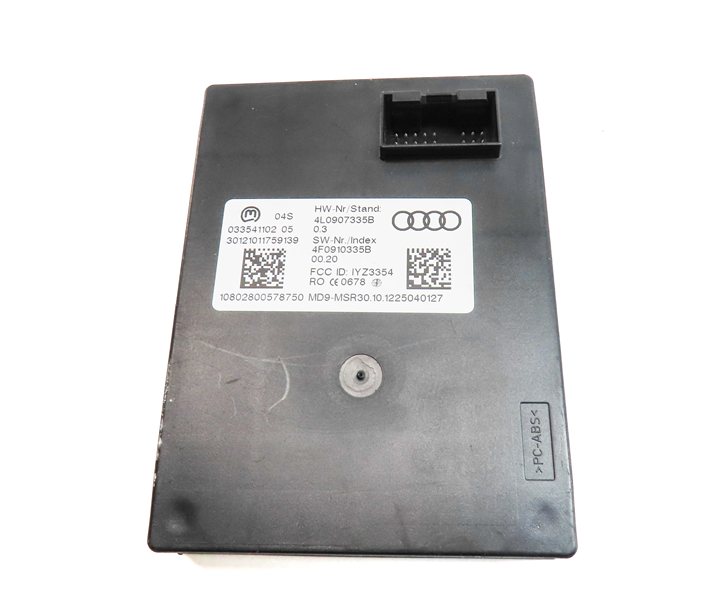 Thumbnail 10: 13-15 AUDI Q7 4L 3.0L SUPER (CTWA) SPEEDOMETER IMMOBILIZER CONTROL MODULE SET/10