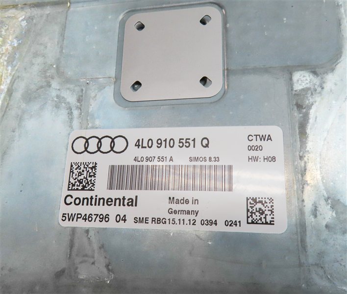 Thumbnail 17: 13-15 AUDI Q7 4L 3.0L SUPER (CTWA) SPEEDOMETER IMMOBILIZER CONTROL MODULE SET/10