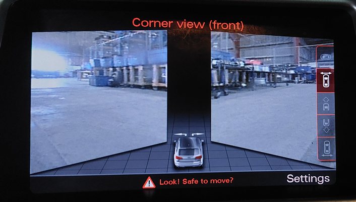 Thumbnail 2: 2013 AUDI Q7 (4L) DRIVER PARK ASSIST SURROUND VIEW CAMERA
