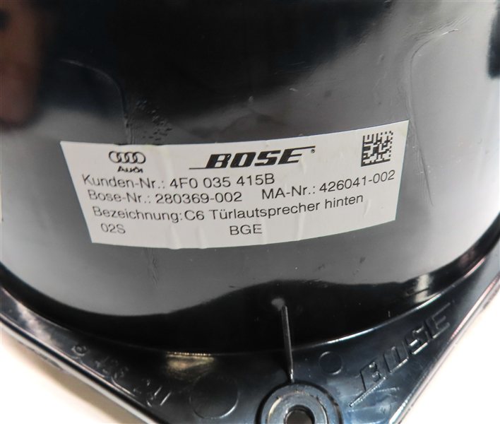 Thumbnail 10: 2013 AUDI Q7 (4L) RADIO STEREO BOSE AUDIO SOUND SYSTEM SPEAKER SET/ 14