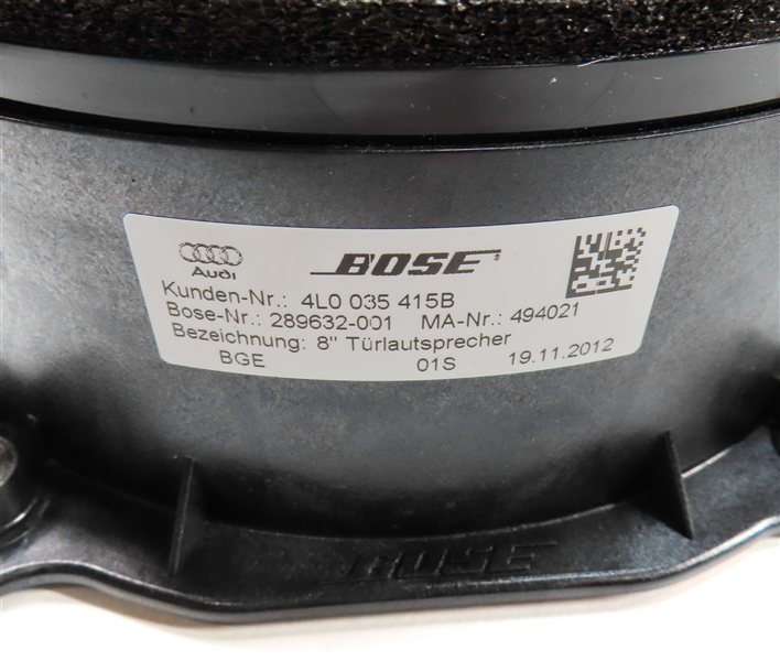 Thumbnail 11: 2013 AUDI Q7 (4L) RADIO STEREO BOSE AUDIO SOUND SYSTEM SPEAKER SET/ 14