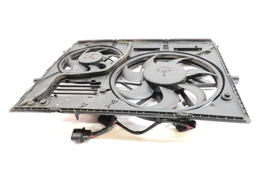 Thumbnail 5: 11-15 AUDI Q7 (4L) 3.0L ENGINE RADIATOR COOLING FAN (FOR MODELS w/ HITCH OPTION)