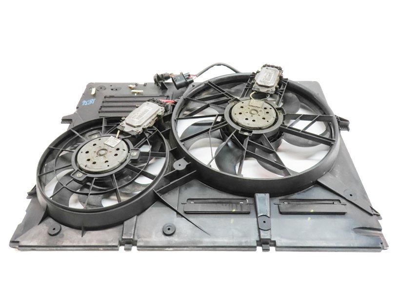 Thumbnail 6: 11-15 AUDI Q7 (4L) 3.0L ENGINE RADIATOR COOLING FAN (FOR MODELS w/ HITCH OPTION)
