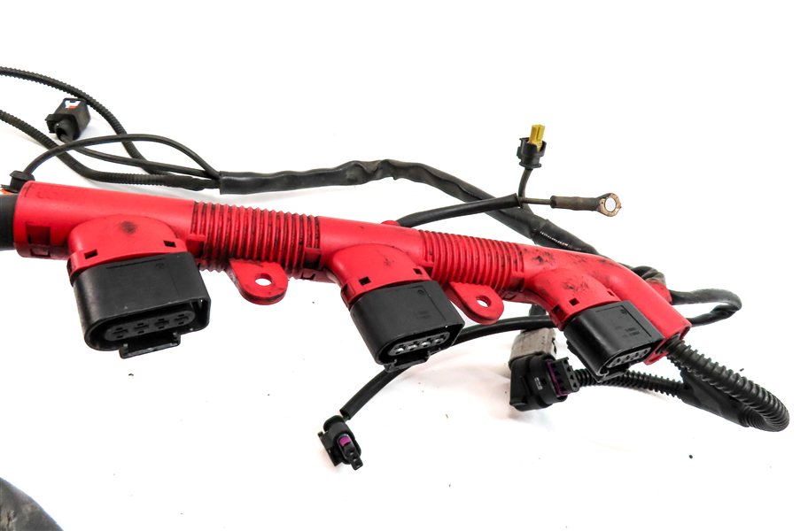 Thumbnail 5: 2013 AUDI Q7 (4L) 3.0L SUPER (CTWA) ENGINE MOTOR WIRE WIRING HARNESS LOOM