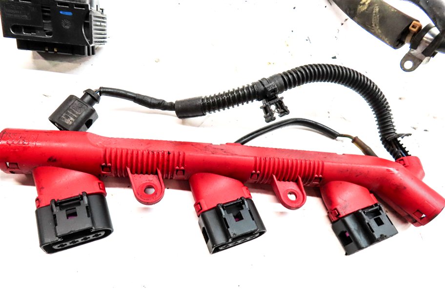 Thumbnail 7: 2013 AUDI Q7 (4L) 3.0L SUPER (CTWA) ENGINE MOTOR WIRE WIRING HARNESS LOOM