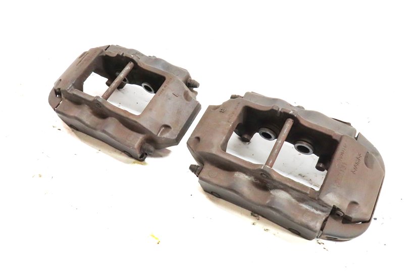 04-15 VW TOUAREG AUDI Q7 4L REAR LEFT & RIGHT ABS DISC BRAKE CALIPER SET2 BREMBO