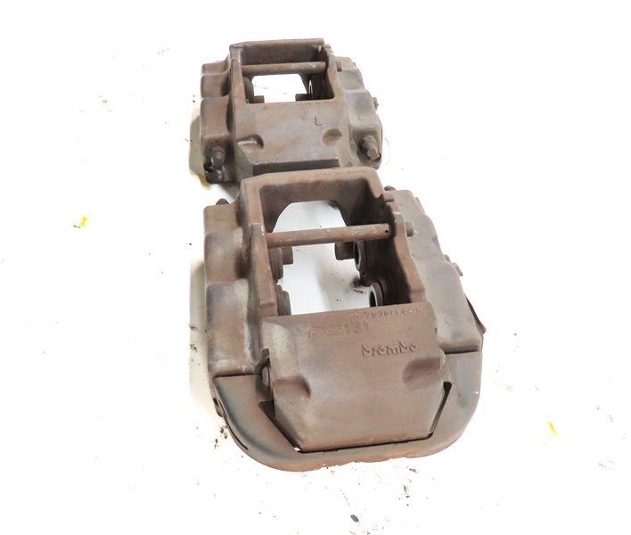 Thumbnail 3: 04-15 VW TOUAREG AUDI Q7 4L REAR LEFT & RIGHT ABS DISC BRAKE CALIPER SET2 BREMBO