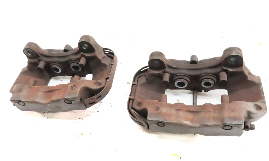 Thumbnail 6: 04-15 VW TOUAREG AUDI Q7 4L REAR LEFT & RIGHT ABS DISC BRAKE CALIPER SET2 BREMBO