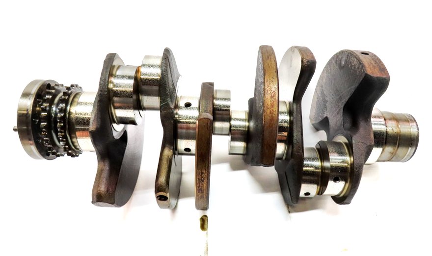 Thumbnail 5: 2013 AUDI Q7 (4L) 3.0L SUPER (CTWA) ENGINE MOTOR CRANK SHAFT CRANKSHAFT