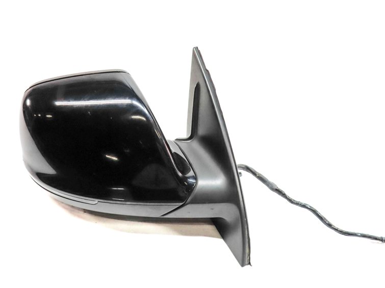 Thumbnail 6: 2013-2015 AUDI Q7 (4L) RIGHT PASSENGER P-FOLD BLIND SPOT DOOR MIRROR (Black)