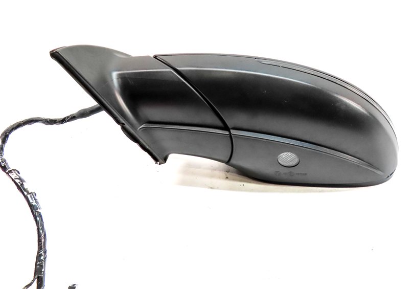 Thumbnail 7: 2013-2015 AUDI Q7 (4L) LEFT DRIVER P-FOLD BLIND SPOT DOOR MIRROR (Black)
